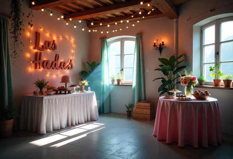 Salón de Fiestas Las Flores y Salón de Fiestas Las Hadas Espacios Mágicos para Tus Celebraciones.