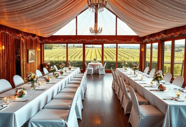 Viñedo y Salón de Fiesta Espacios Perfectos para tu Boda.