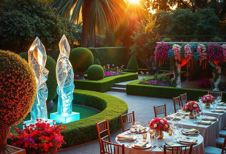 Los Cristales y Los Jardines, Espacios para Celebraciones Perfectas.