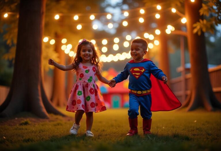 Jardines de Fiestas Infantiles Pequeños y Llenos de Alegría.