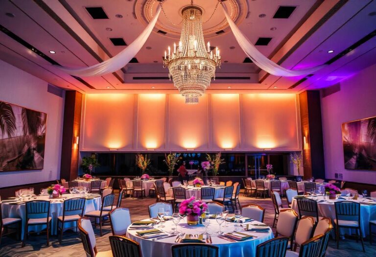 Salones Modernos para Fiestas y Eventos.