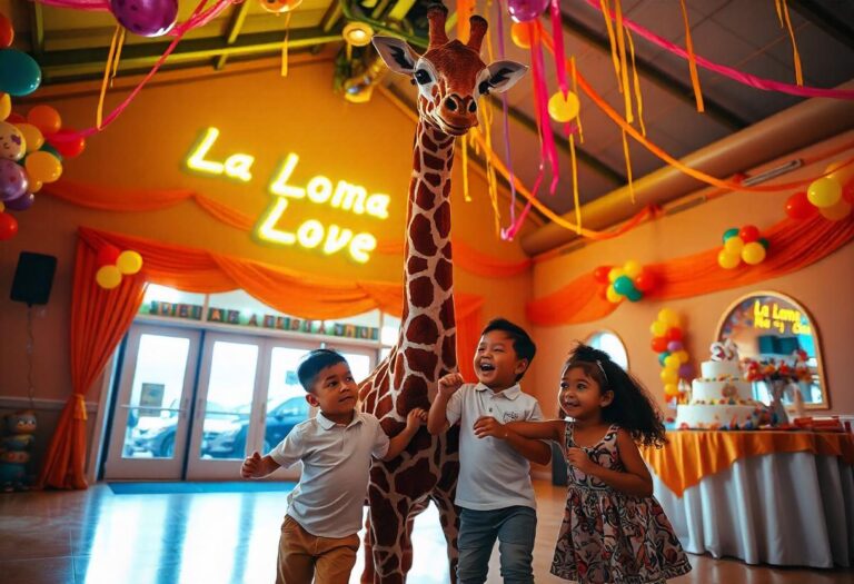 La Jirafa y La Loma: Dos salones ideales para tus celebraciones especiales