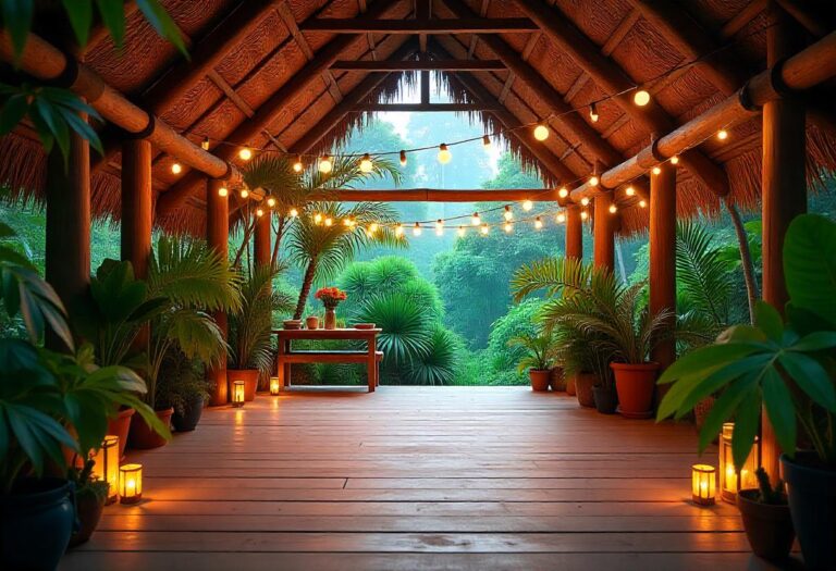 Salón de Fiestas Jardín y Salón de Fiestas La Jungla Espacios Únicos para Celebraciones.