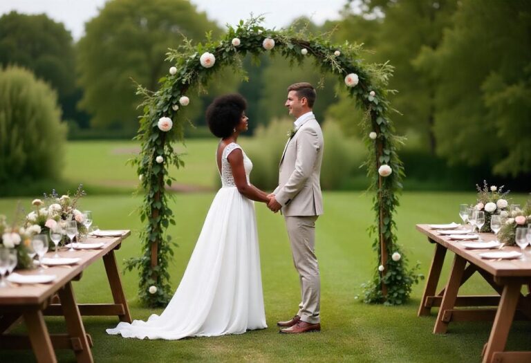 Salones para bodas con jardín y espacios elegantes para una celebración inolvidable.