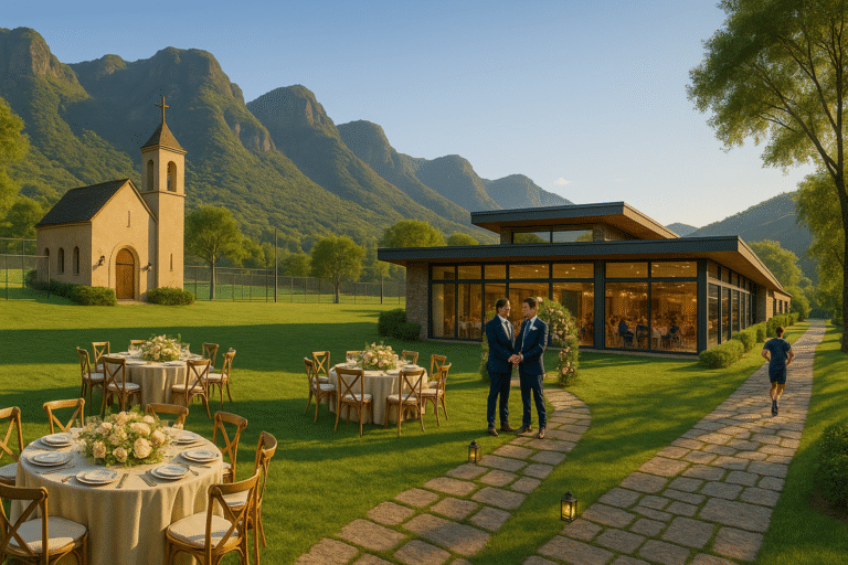 El encanto de los jardines para boda en Gran Malinalco: naturaleza y lujo a solo 1.5 horas de CDMX.