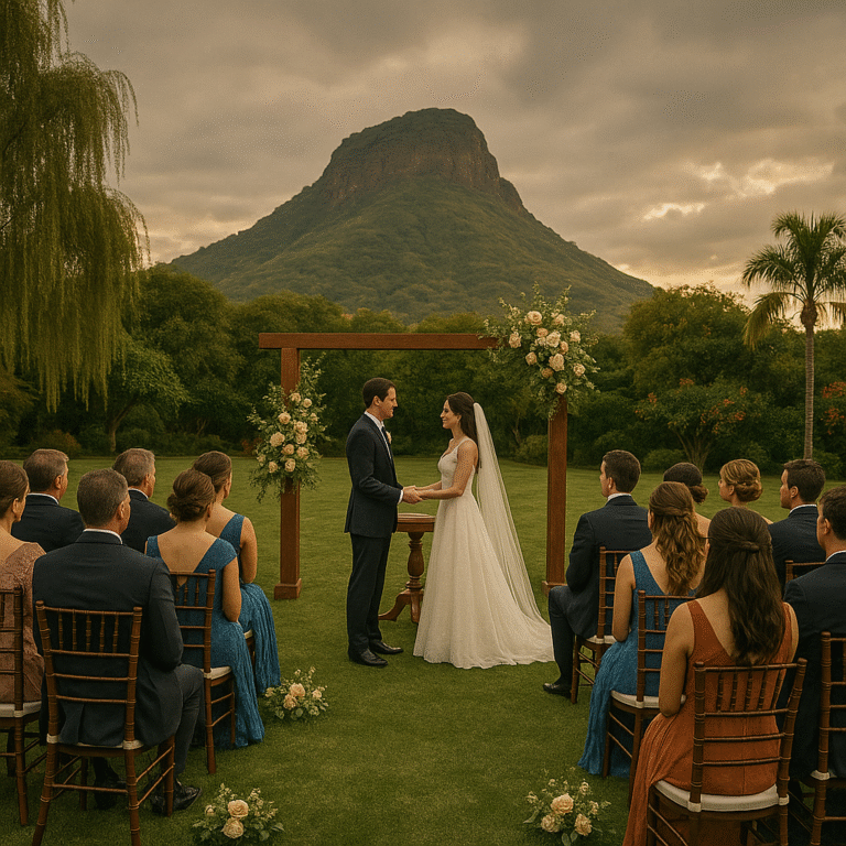 Jardines para bodas: Vive el encanto de casarte en Gran Malinalco.