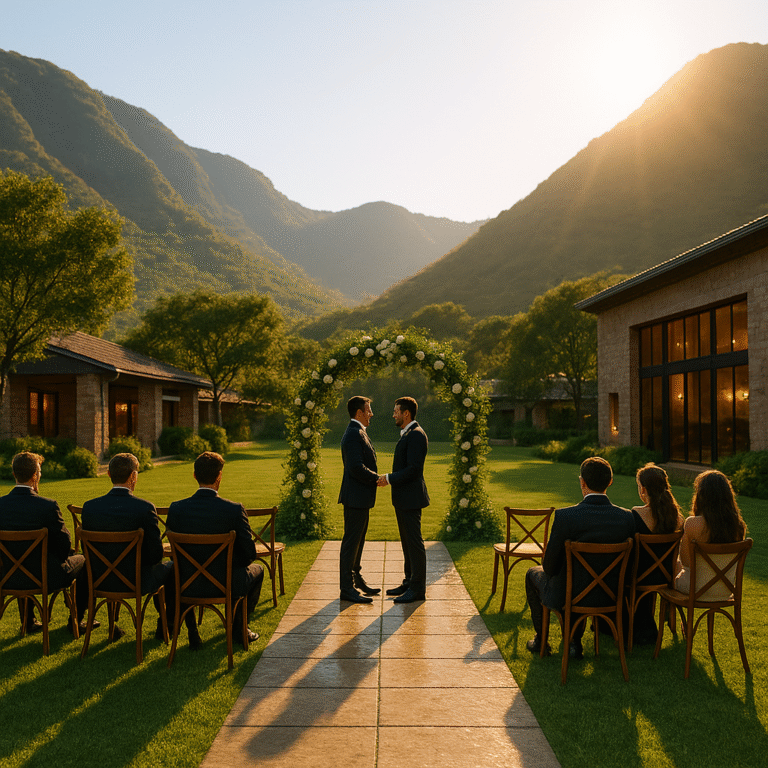 Jardines para boda: El escenario natural donde empieza tu nueva historia