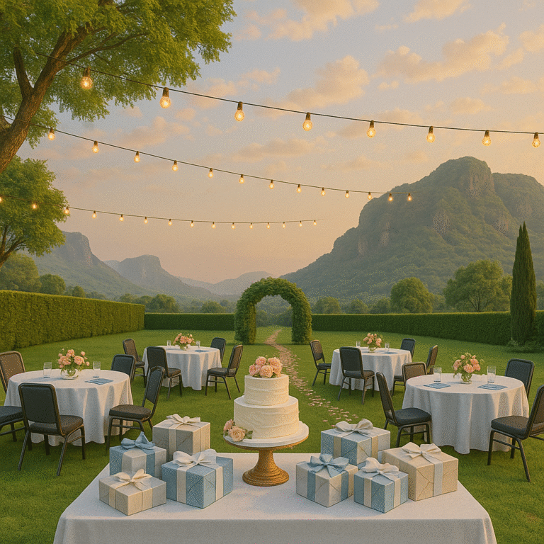 Jardines para eventos y fiestas de cumpleaños: Celebraciones únicas en Gran Malinalco