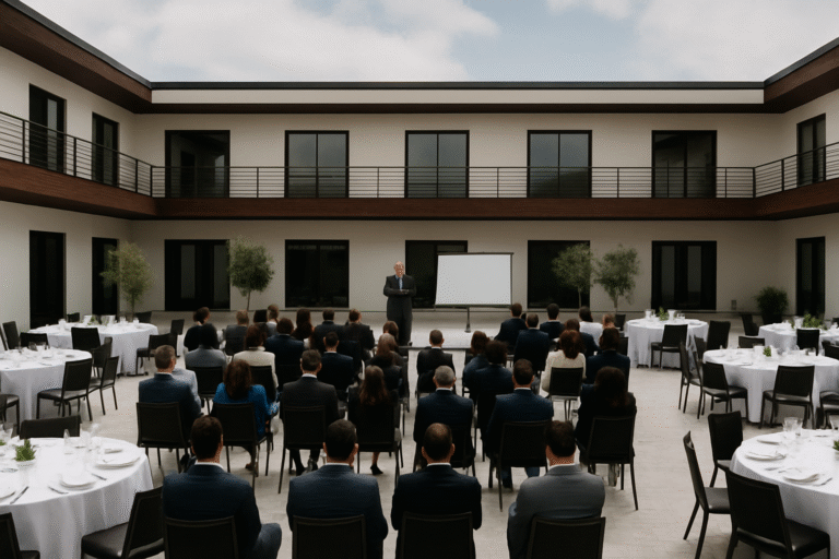 Jardines para Eventos y Eventos Corporativos: Productividad y Conexión en un Entorno Natural