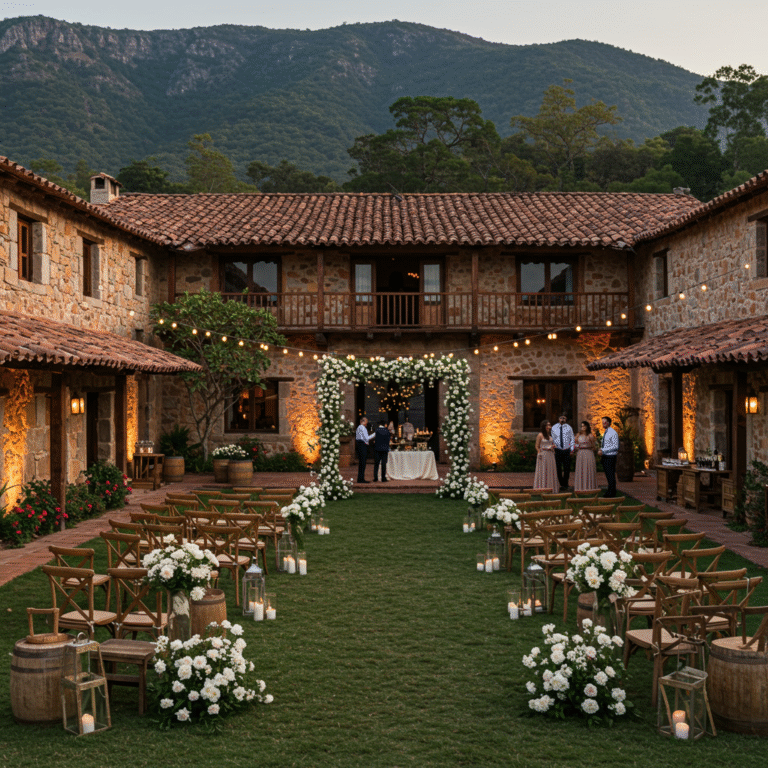 Tu Boda Soñada en Malinalco: La Guía Definitiva para Elegir los Mejores Jardines para Bodas