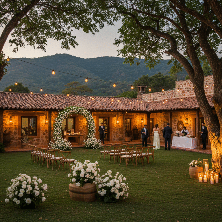 Tres Bodas de Ensueño que Solo Son Posibles en los Jardines de Malinalco.