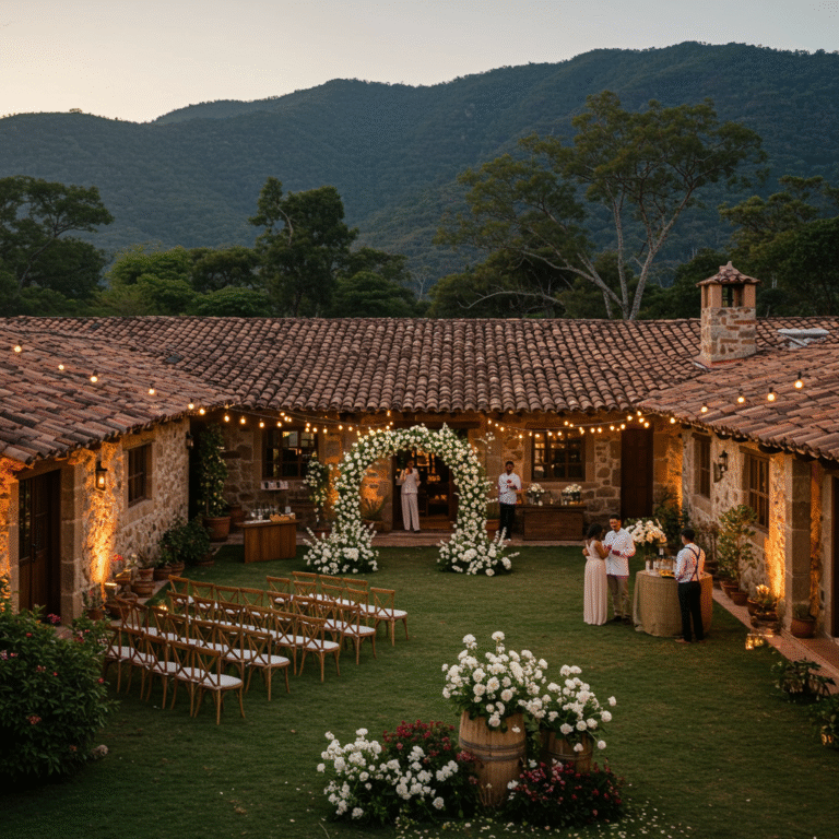El Secreto Mágico de Malinalco: Por Qué Sus Jardines Para Bodas Son Diferentes a Todo lo Demás.