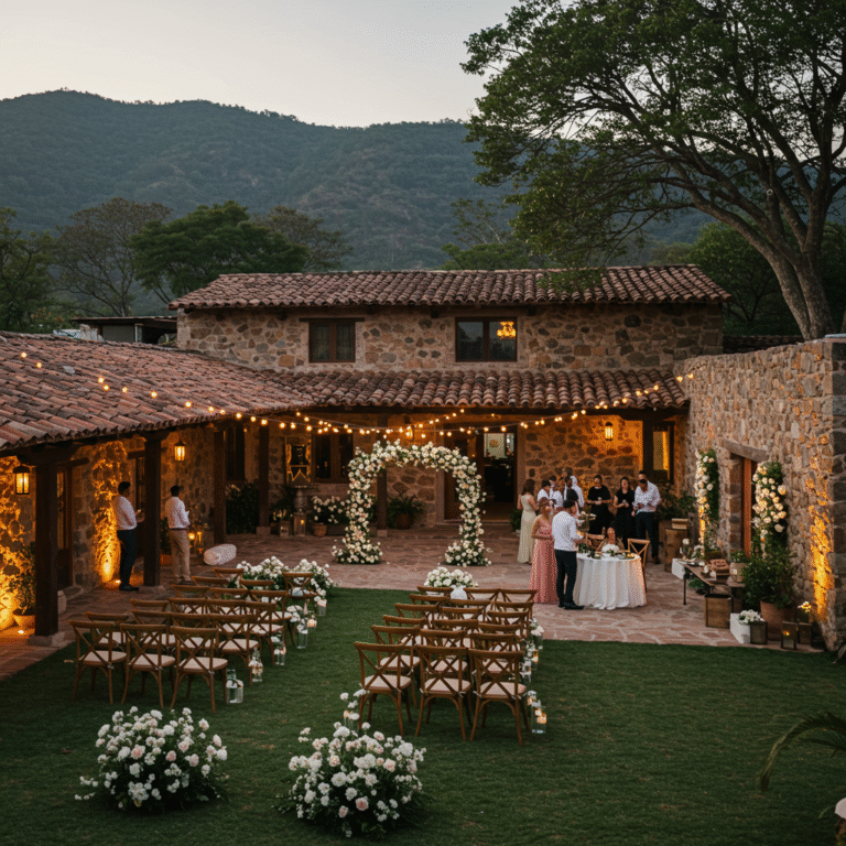 Un Festín para los Sentidos: Así se Siente una Boda en los Jardines de Malinalco.