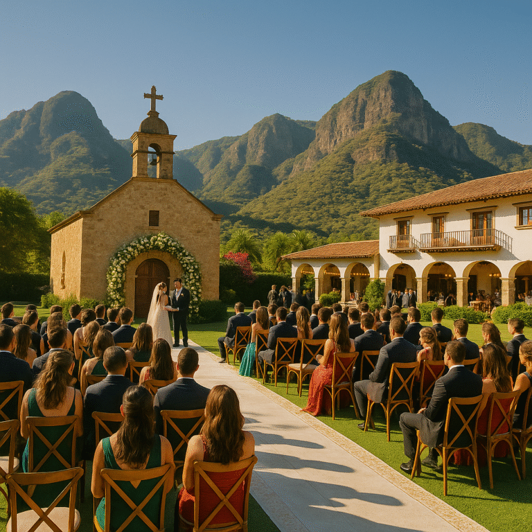 Jardines para bodas: el escenario natural donde las emociones florecen