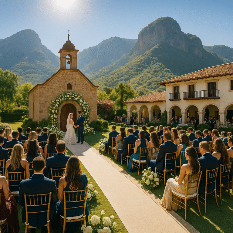 Jardines para bodas: la nueva forma de celebrar con estilo y autenticidad