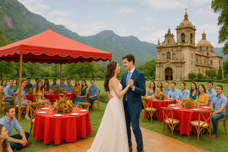 Jardines para eventos que se sienten como un sueño hecho realidad