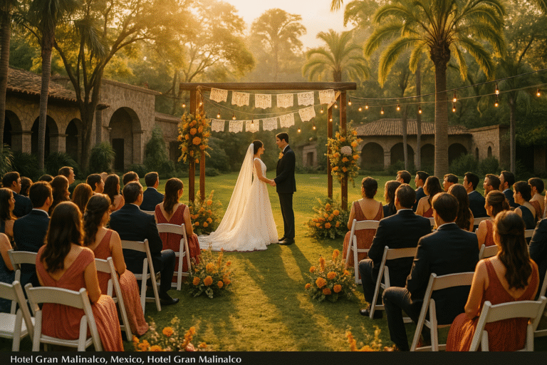 Celebra tu boda en Gran Malinalco: Naturaleza, lujo y exclusividad a solo 1.5 horas de CDMX