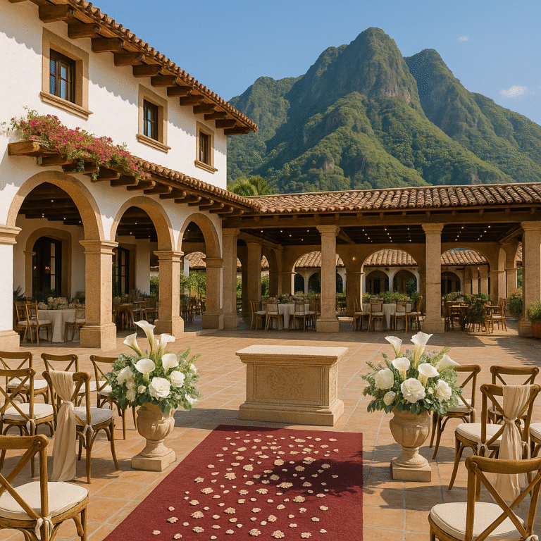 Jardines para eventos con estilo: Vive una celebración de lujo en Gran Malinalco
