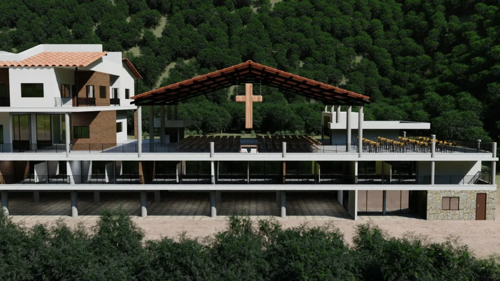 Gran Malinalco capilla de frente