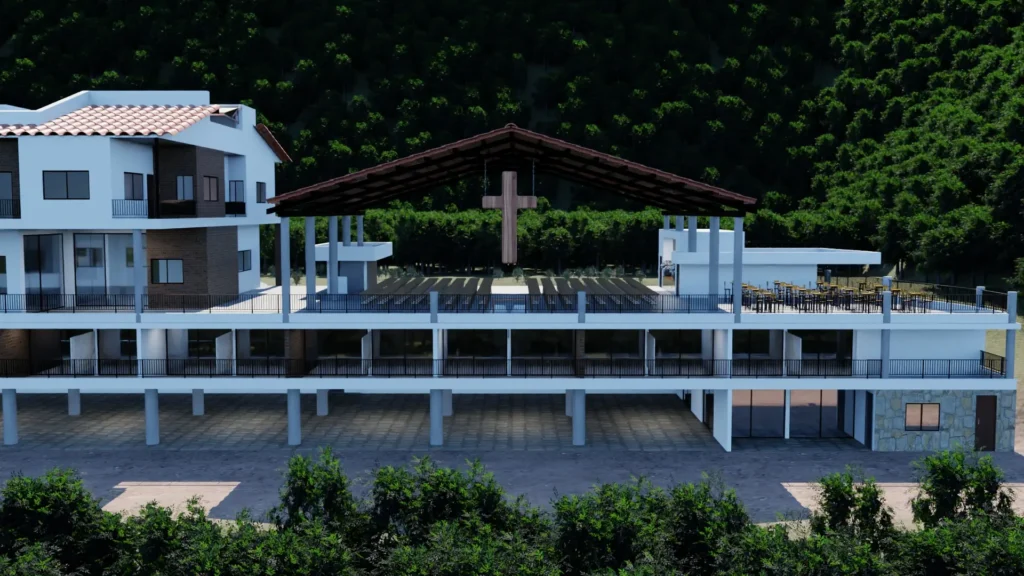 Gran Malinalco capilla de frente